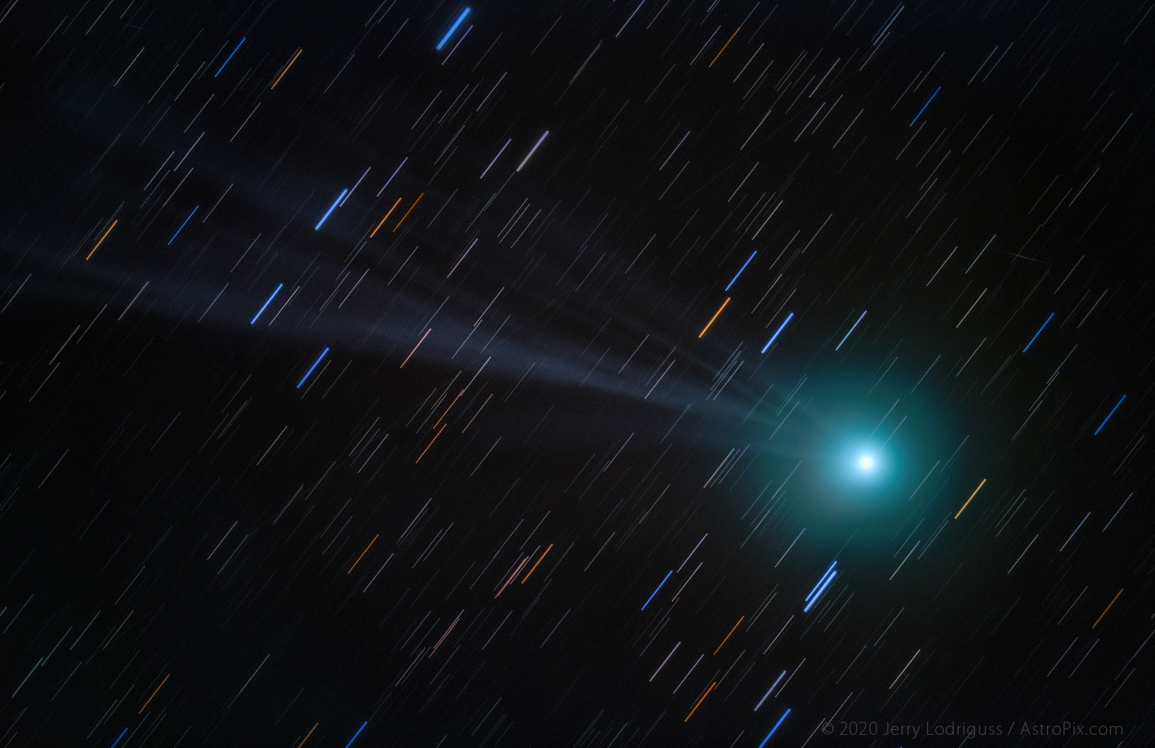 Comet C/2014 Q2 Lovejoy on January 10, 2015.