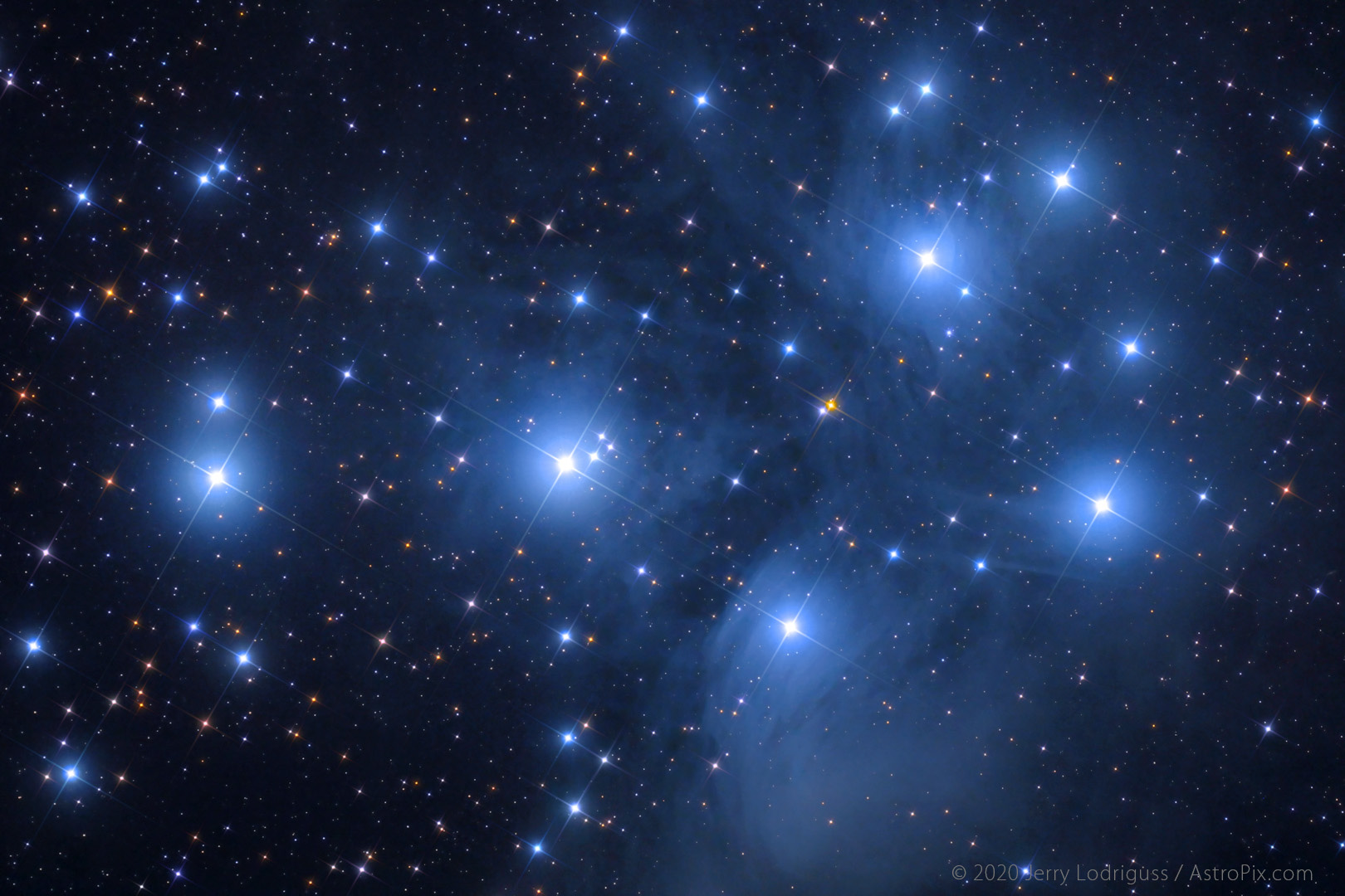 M45, The Pleaides.