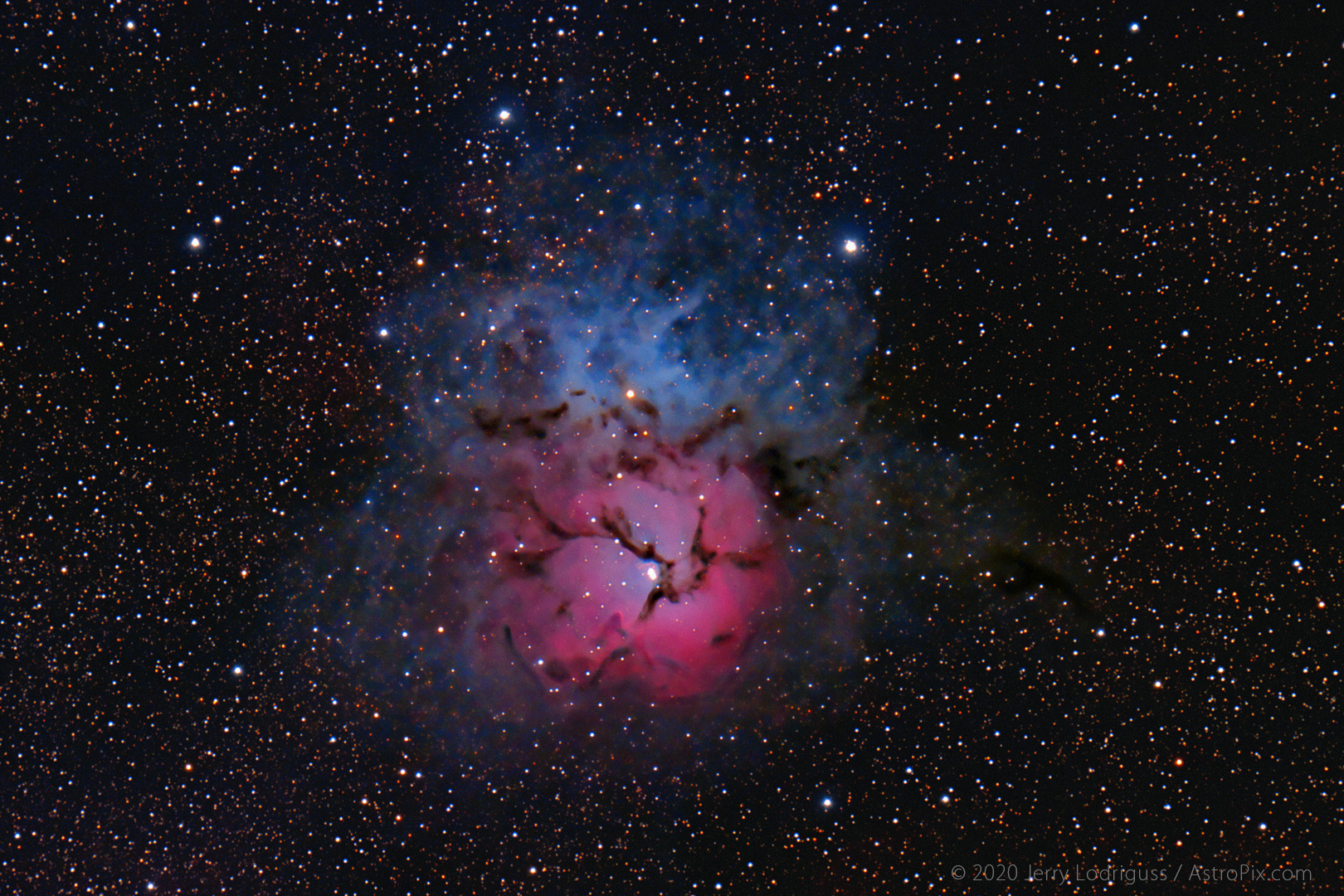 M20, The Trifid Nebula/