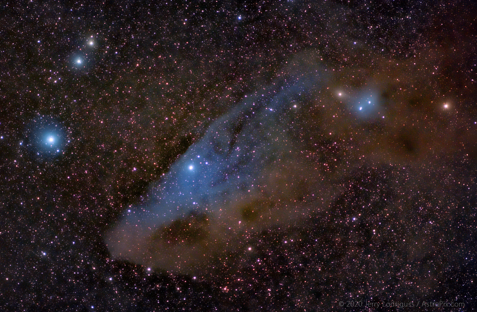 IC 4592, The Blue Horsehead Nebula.