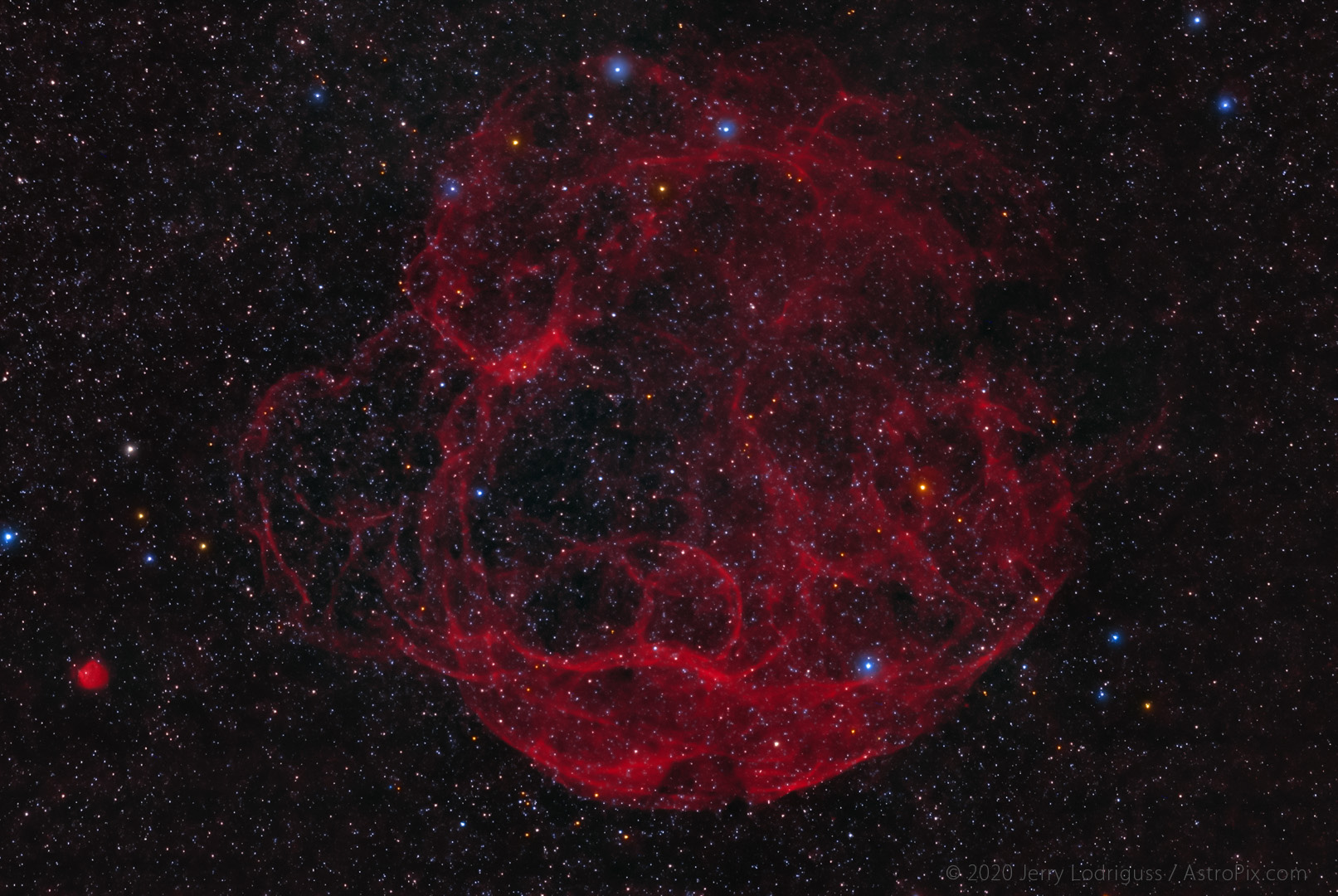 Simeis 147 Supernova Remnant in Taurus.