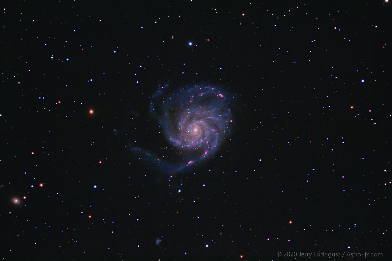 Galaxy M101, The Pinwheel, in Ursa Major.