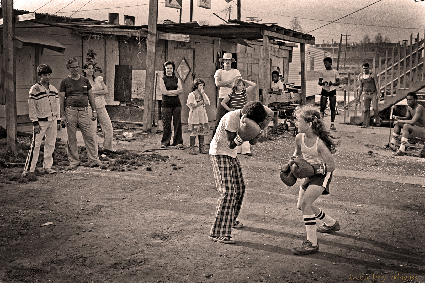 Child boxing, Marrero, La.