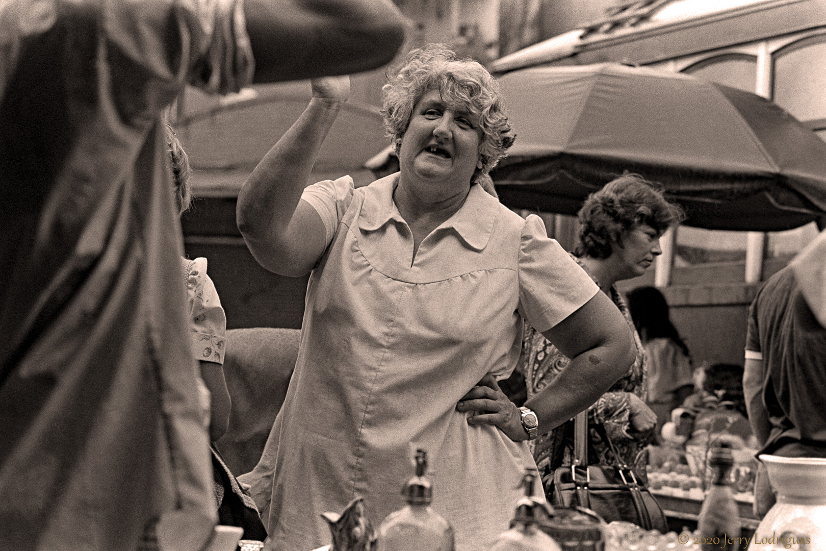 Flea market, French Quarter, New Orleans.