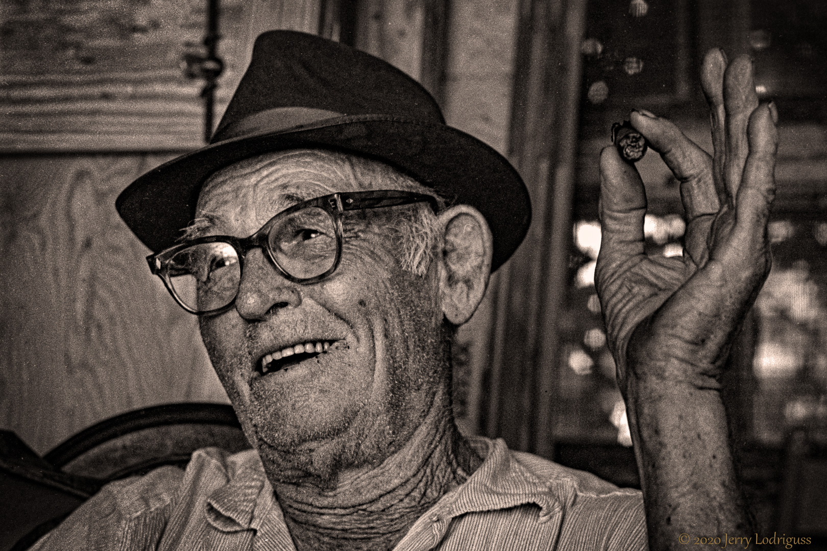 Ralph Schultz, proprietor of R. Schult's Fresh Hardware in Bucktown.