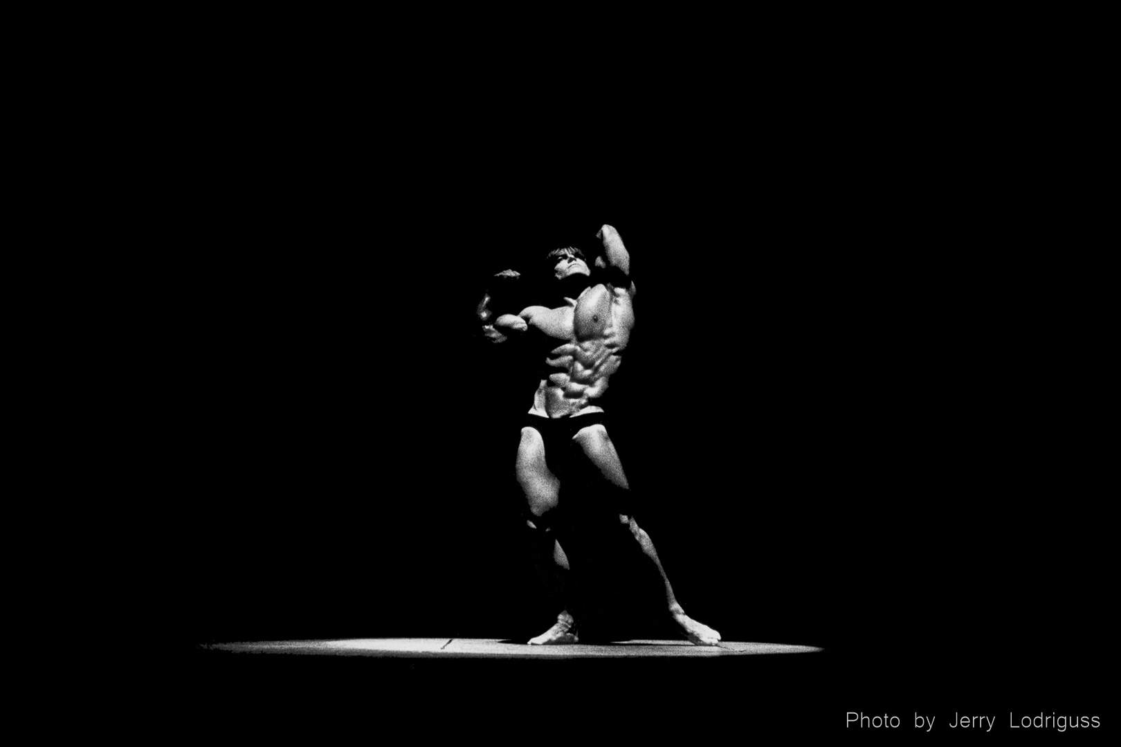 Mr. Louisiana bodybuilding contest. July 9, 1977.